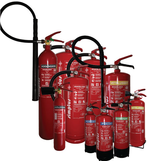 ABC Dry Chemical Fire Extinguisher - Brandblusser Poeder  | SAFE