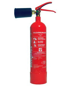 CO2 Fire Extinguishers / Koolzuursneeuw Brandblusser | SAFE